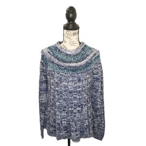 Hollister Blue Knit Sweater